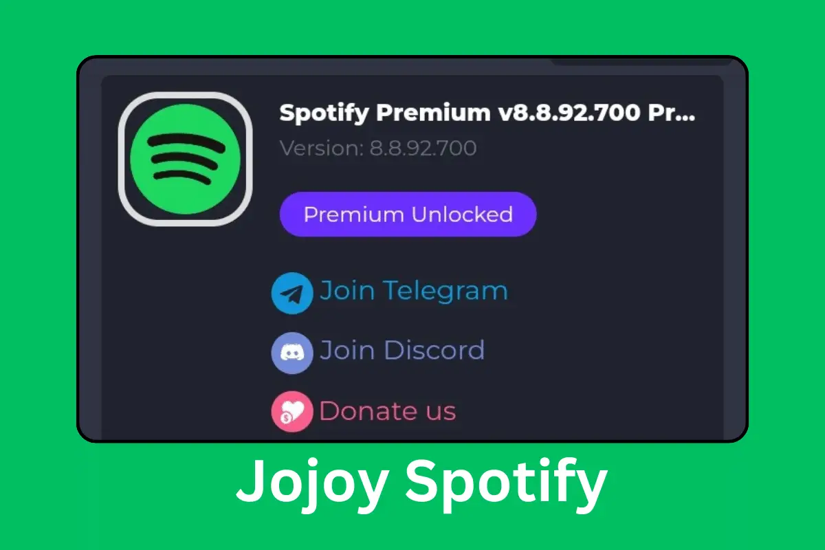 Jojoy Spotify v8.8.92.700 APK Download (Premium Unlocked)